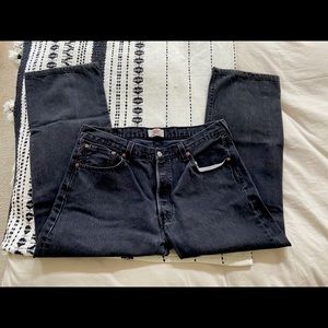 Vintage Levi’s 501 high rise jeans